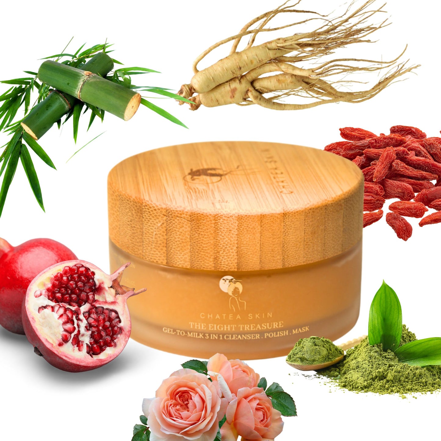 3 IN 1 Gel-to-Milk Cleanser. Polish. Mask 100ML