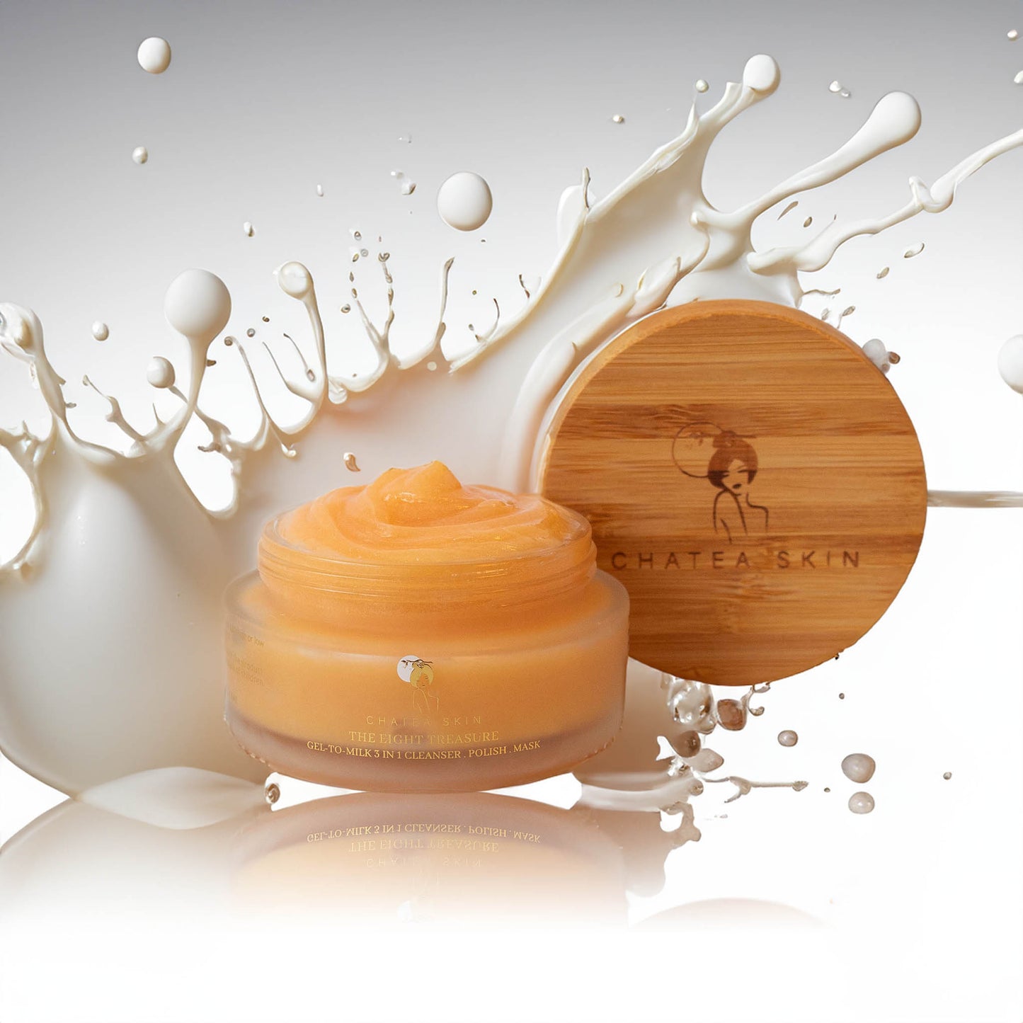 3 IN 1 Gel-to-Milk Cleanser. Polish. Mask 100ML