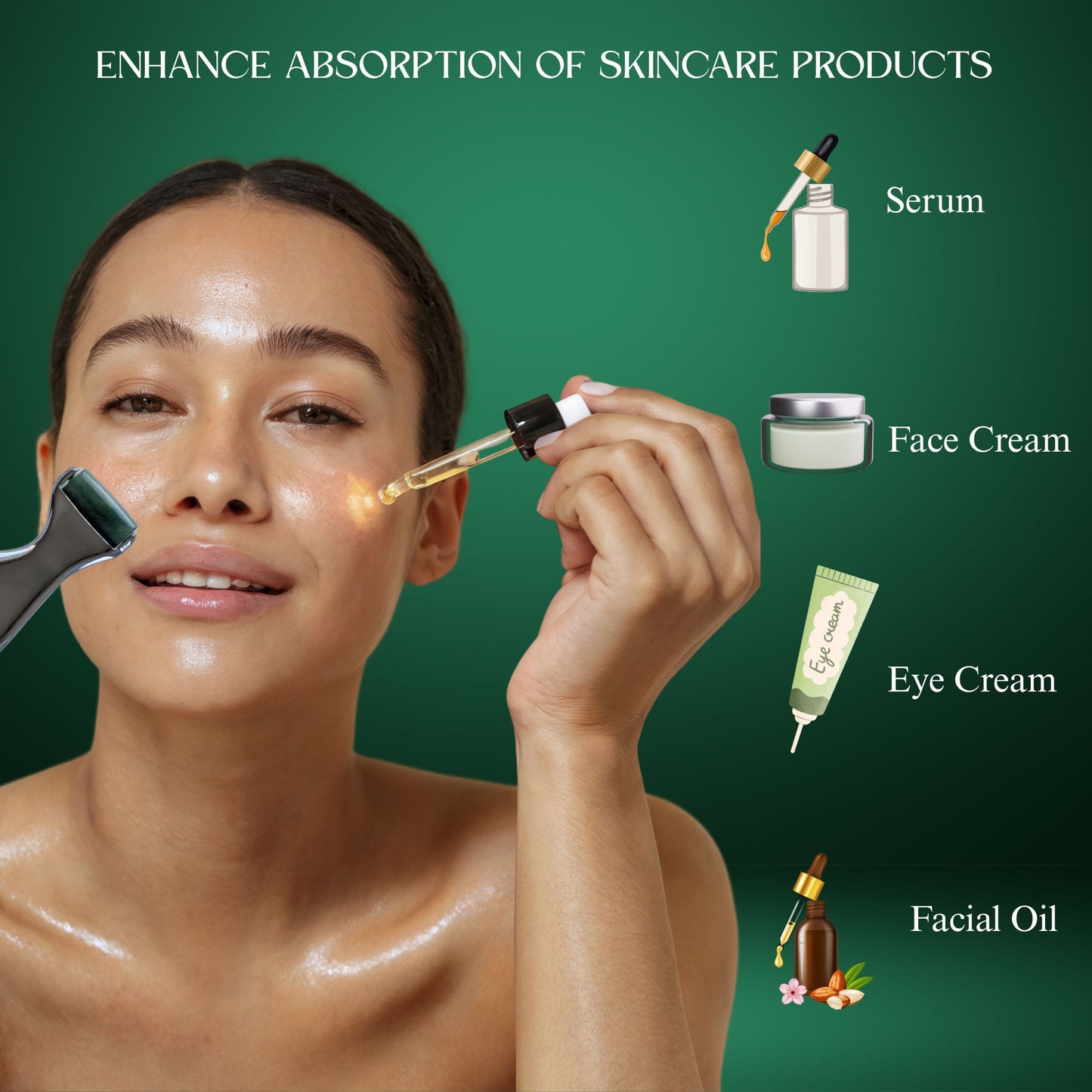 Gua Sha GlowSculpt Duo Tool