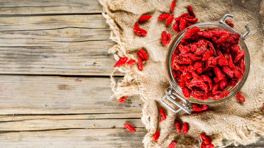 Goji berries in a bowl