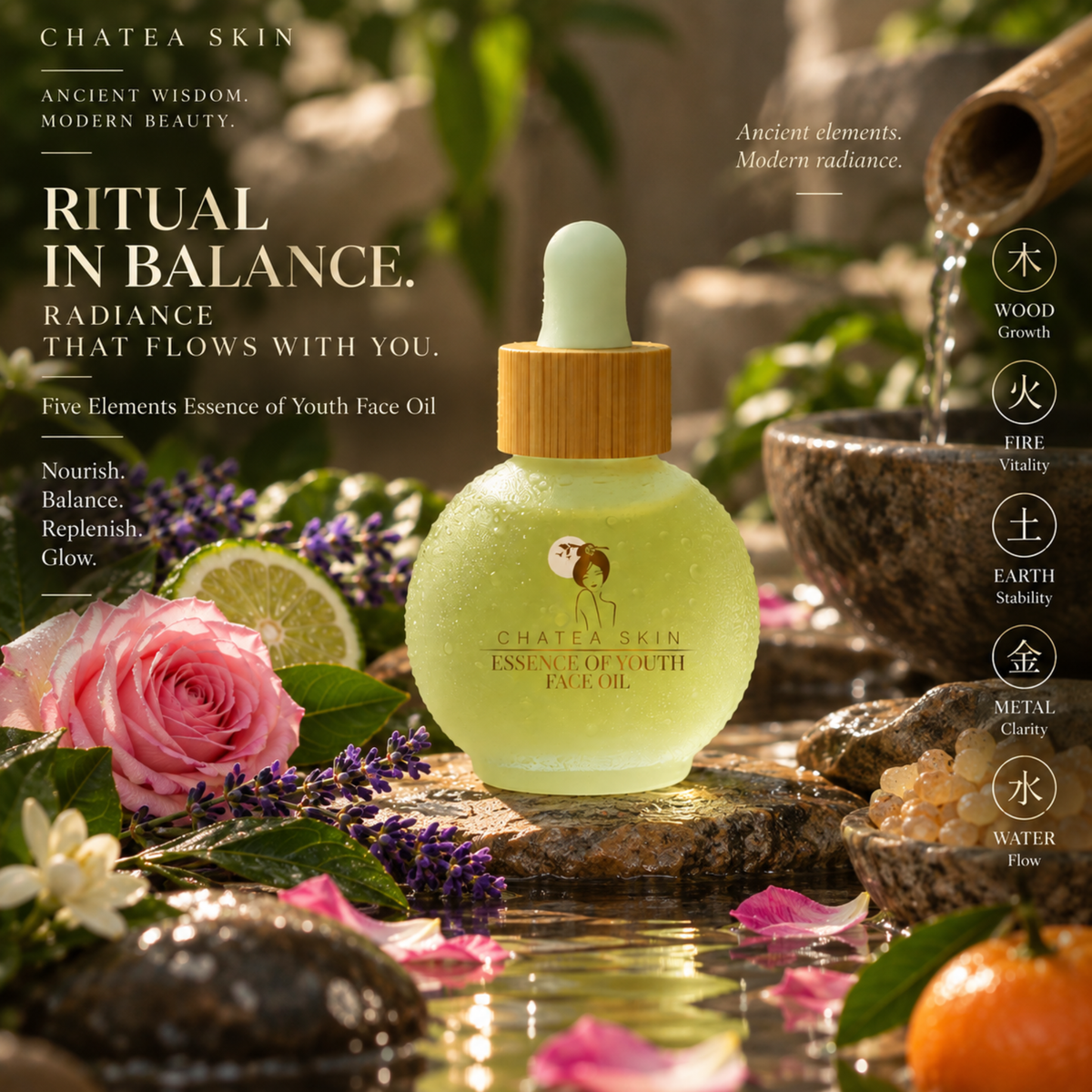 The Five Elements - Essence of Youth Face Oil
