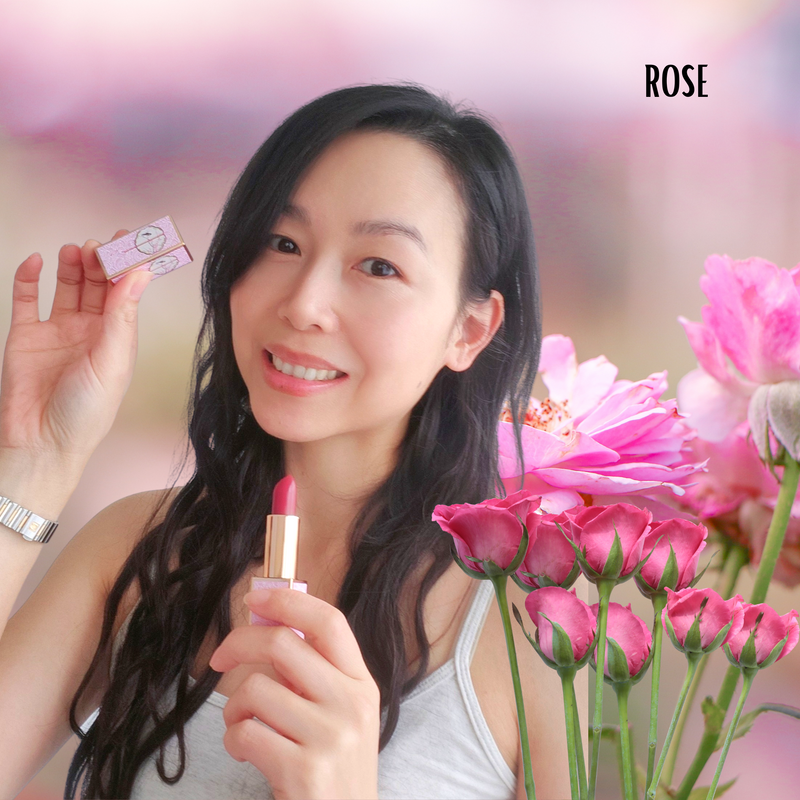 Plant-pigmented Rose-tinted Lip Balm