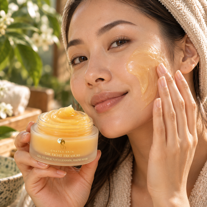 3 IN 1 Gel-to-Milk Cleanser. Polish. Mask 100ML